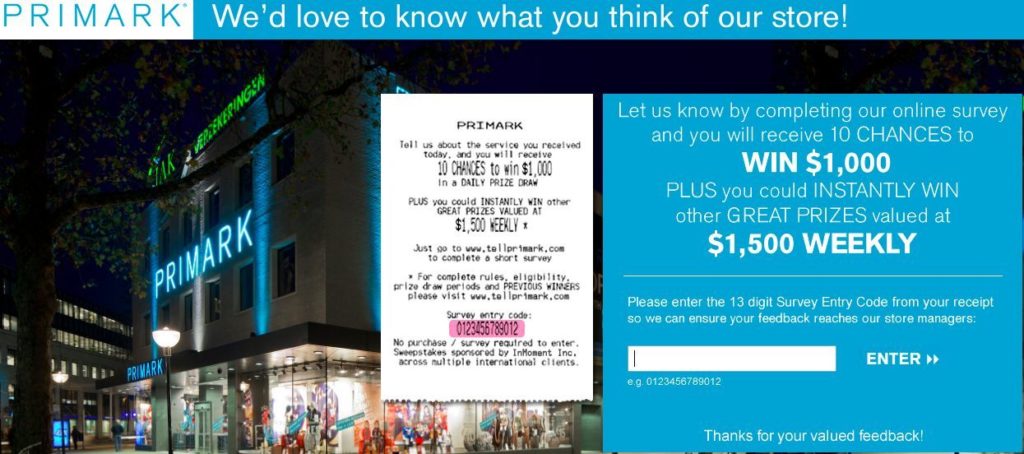 Www.Tellprimark.Co.Uk Homepage