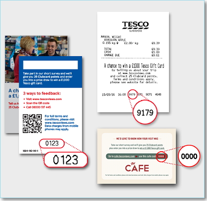 Tesco Receipt