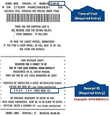 Www.Lowes/Survey.Com - Lowes Survey 2024 - Win $500 Check