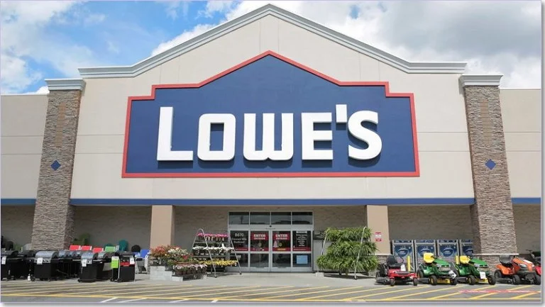 lowes store front view