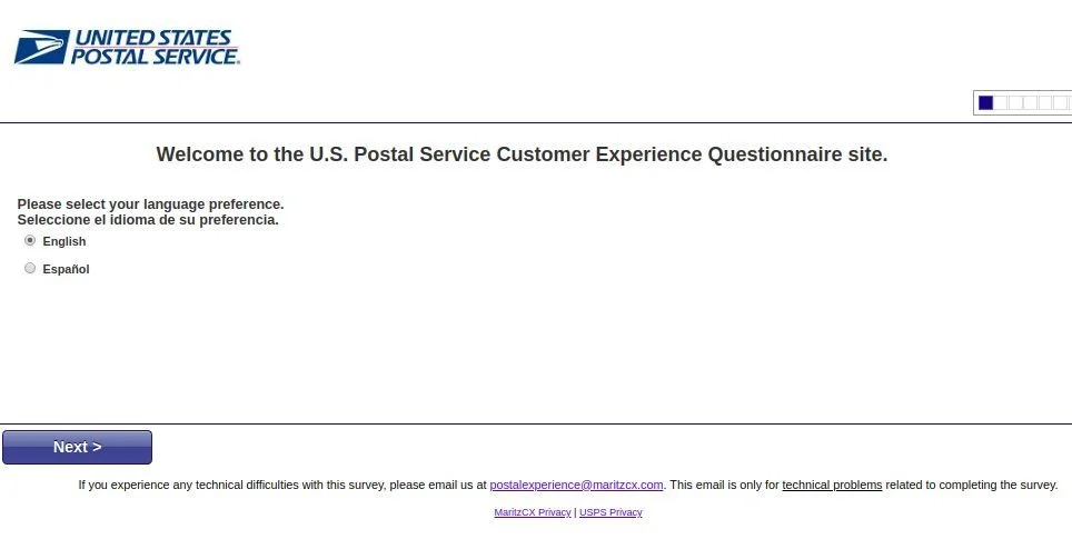 Www.Postalexperience.Com/Pos Homepage