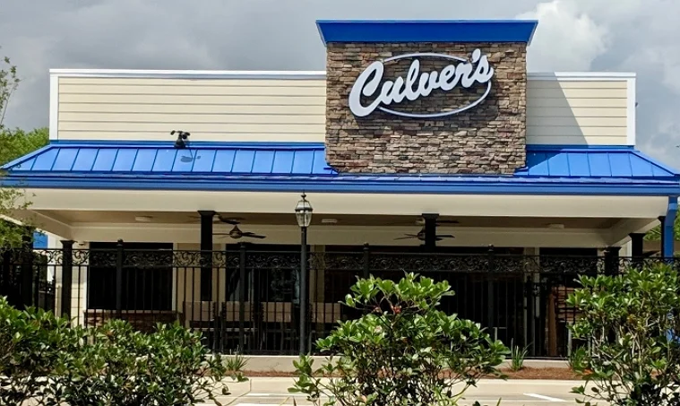 frontview of culver's restaurant