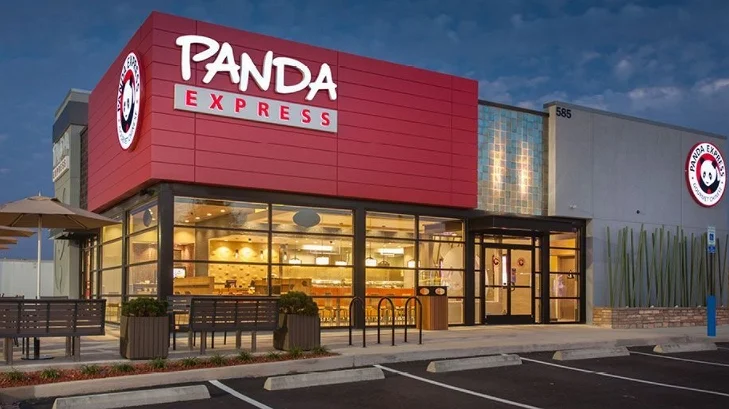 Panda Express restaurant front part