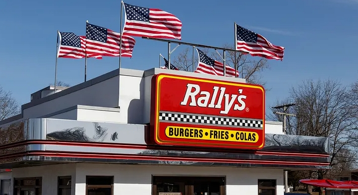 Checkers and Rally's frontview