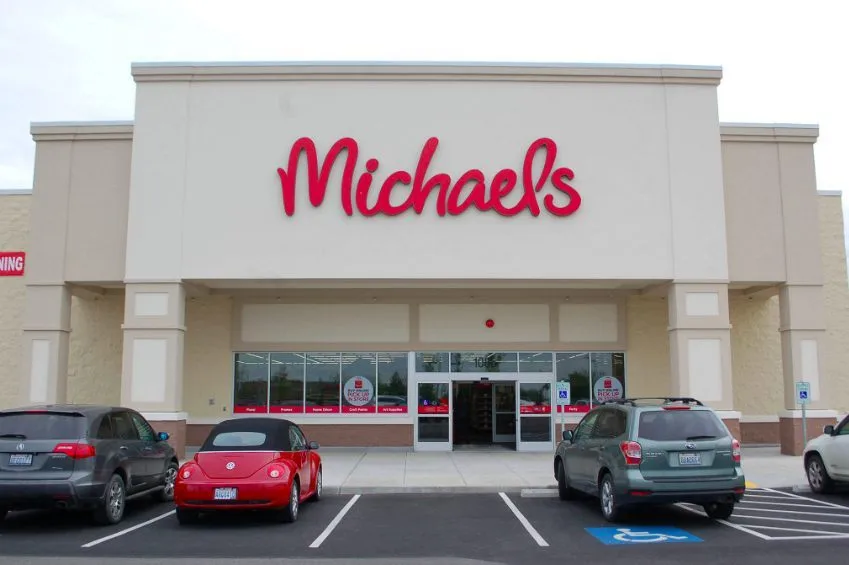 Michaels store front view